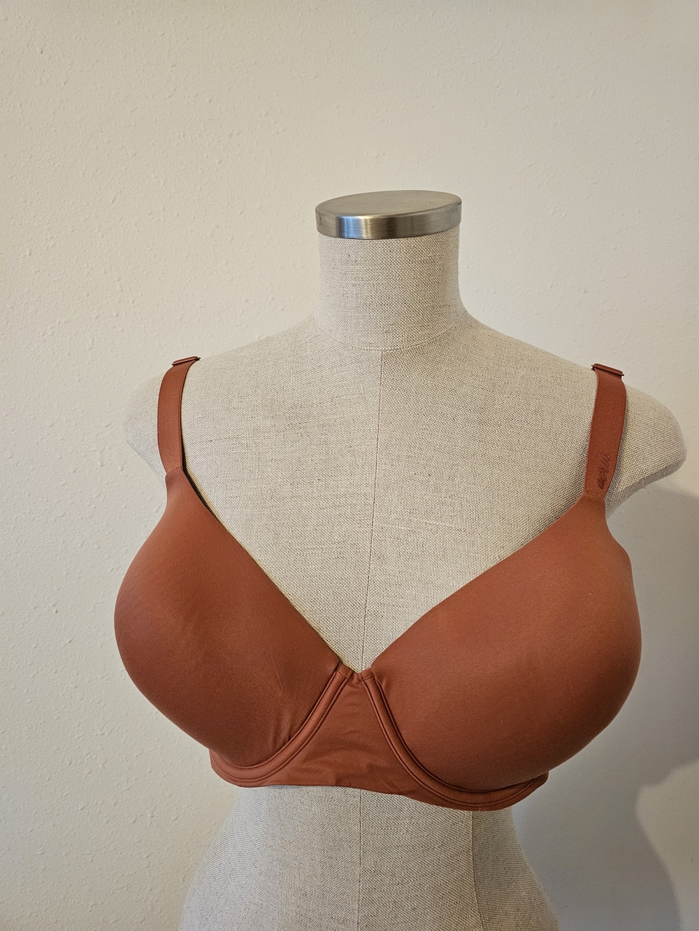 aerie Smooth Molded Underwire Bra - Rust Brown